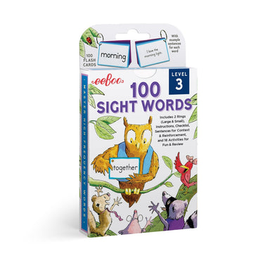 100 Sight Words Flashcards - Level 3    