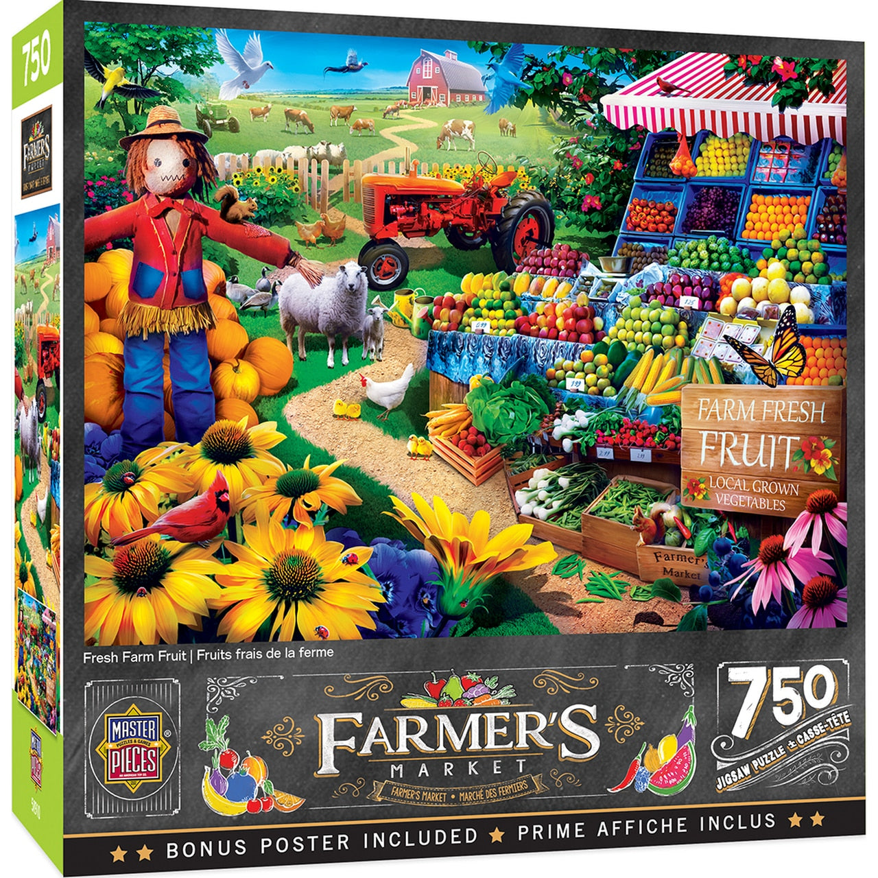 Fresh Farm Fruit 750 Piece Puzzle    