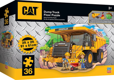CAT Dumptruck 36 Piece Floor Puzzle    