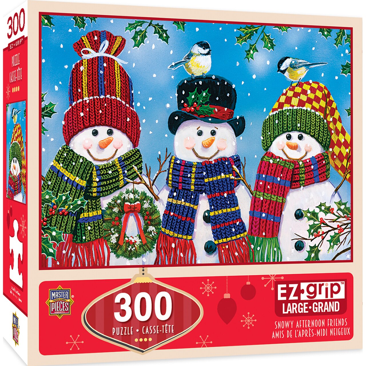 Snowy Afternoon Friends 300 Piece Large Format Puzzle    