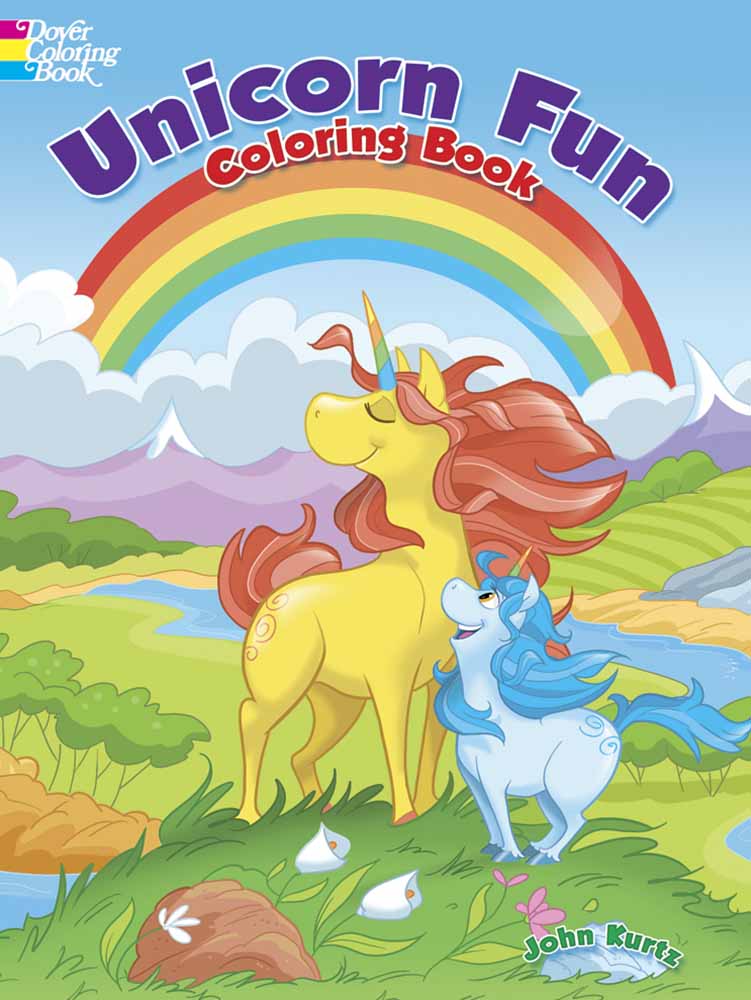 Unicorn Fun - Coloring Book    