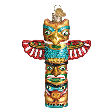 Old World Christmas - Totem Pole Ornament    