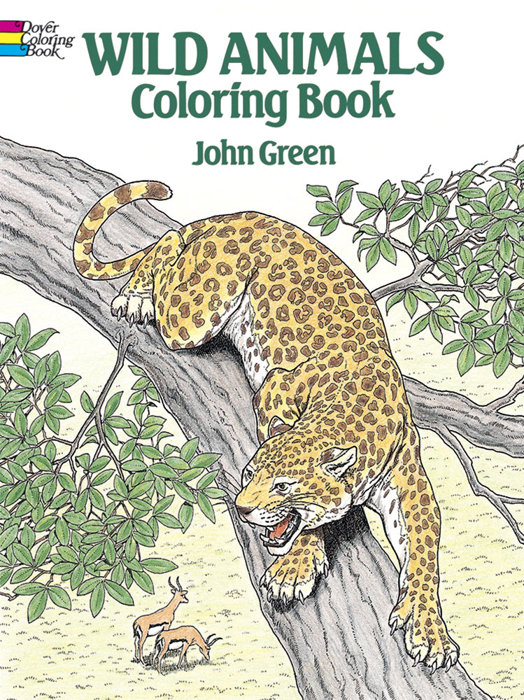 Wild Animals - Coloring Book    