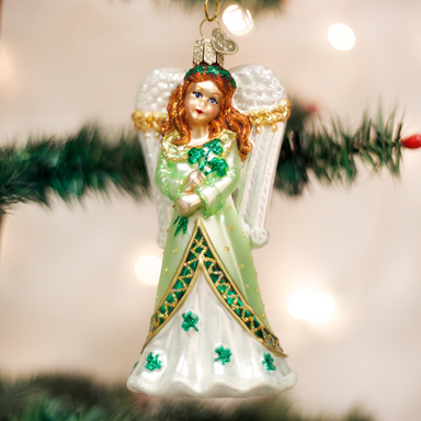 Old World Christmas - Irish Angel Ornament    