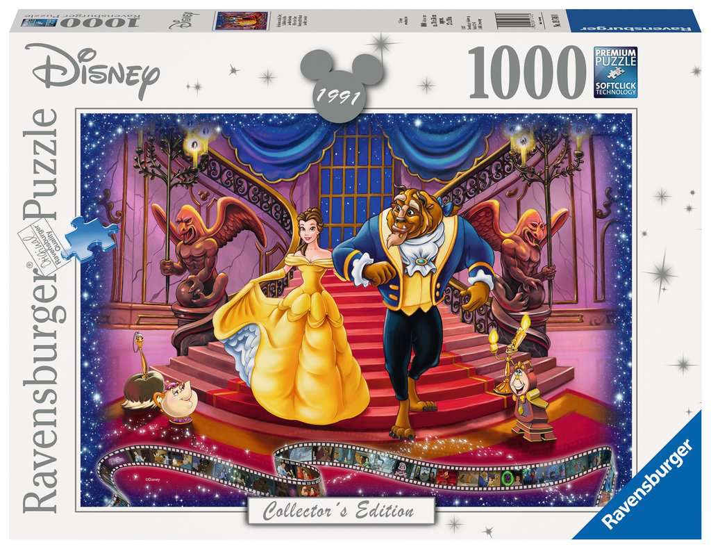 Disney Beauty And The Beast Collectors Edition 1000 Piece Puzzle    