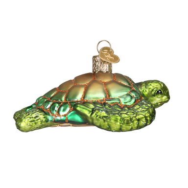 Old World Christmas - Green Sea Turtle Ornament    