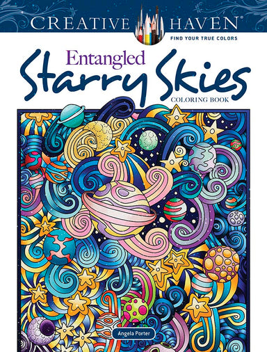 Entangled Starry Skies - Creative Haven Coloring Book    