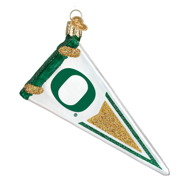 Old World Christmas - University Of Oregon Pennant    