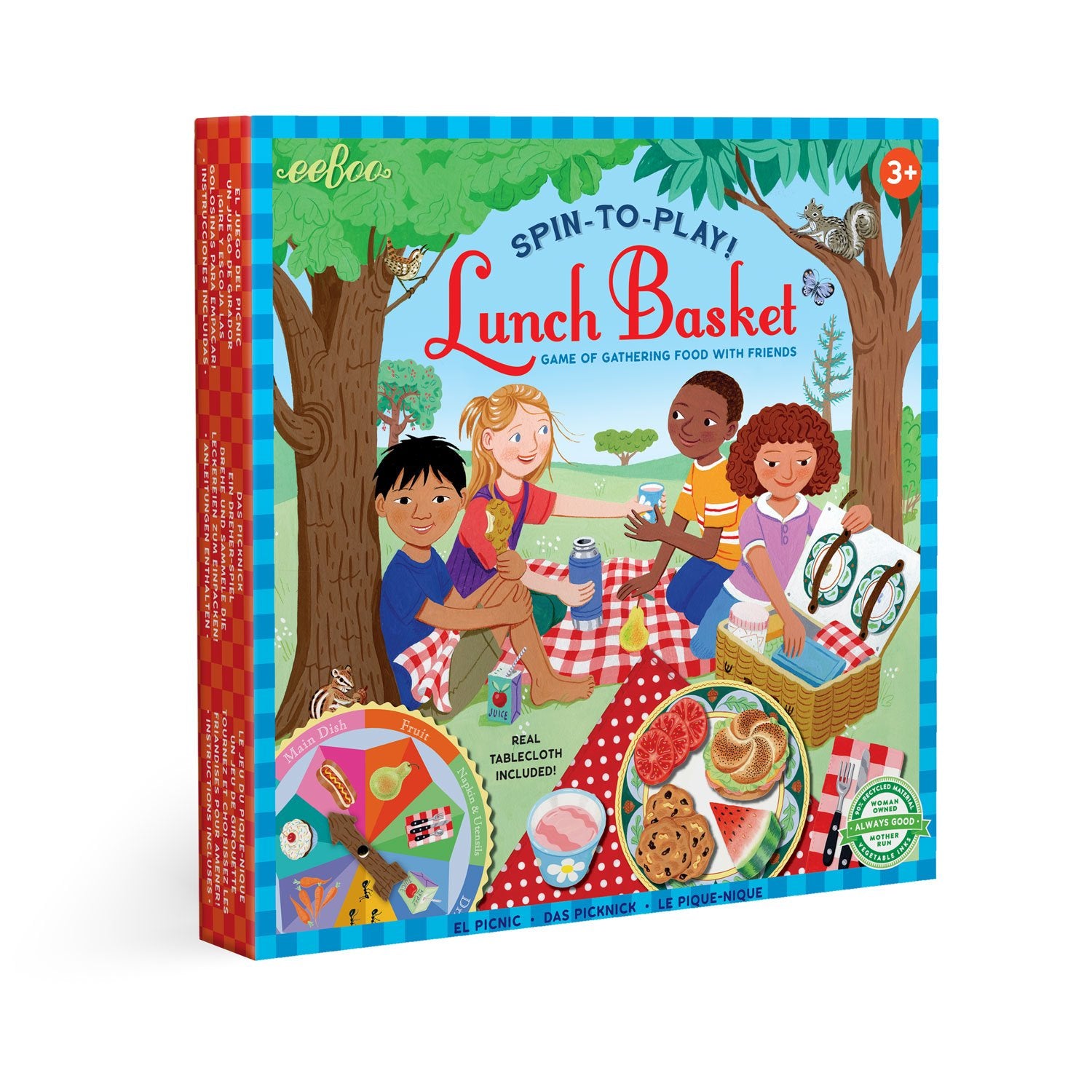 Lunch Basket - Spin To Play Game of Gathering Food With Friends    