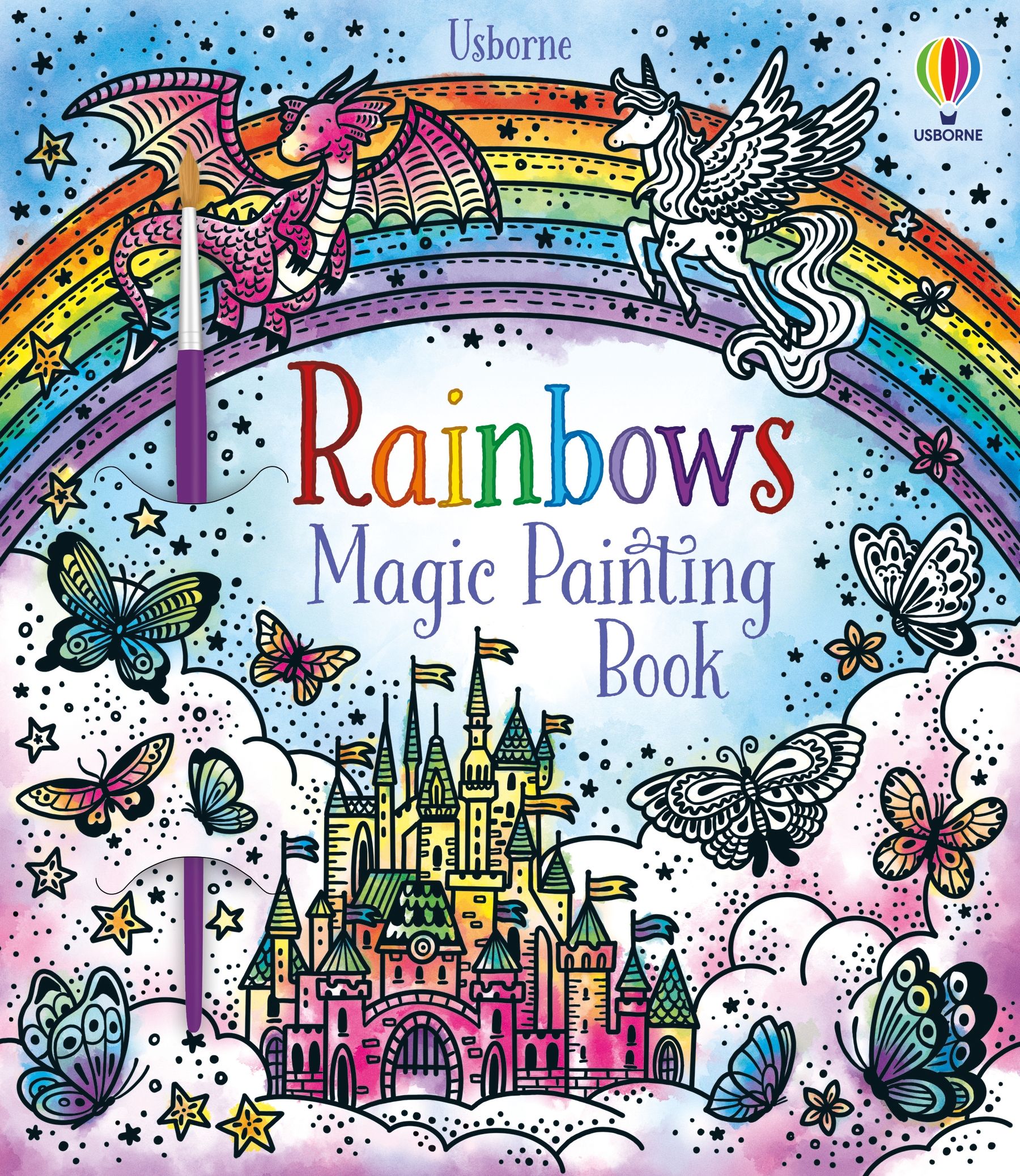Rainbows - Magic Painting Book    
