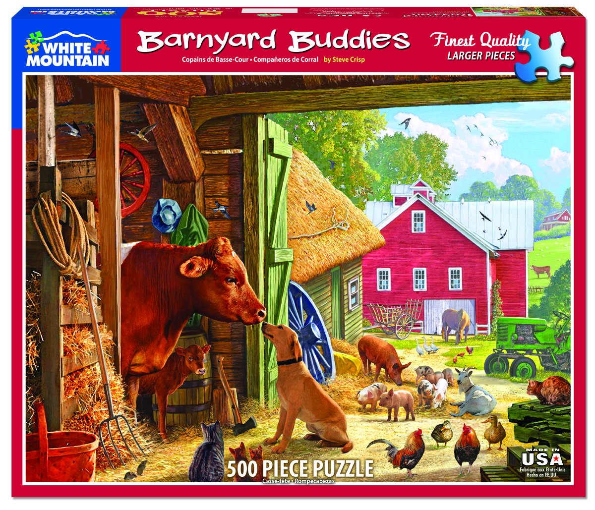 Barnyard Buddies 550 Piece Puzzle    