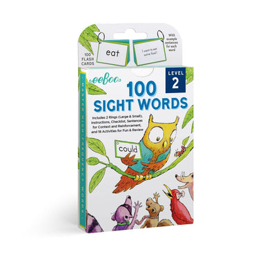 100 Sight Words Flashcards - Level 2    