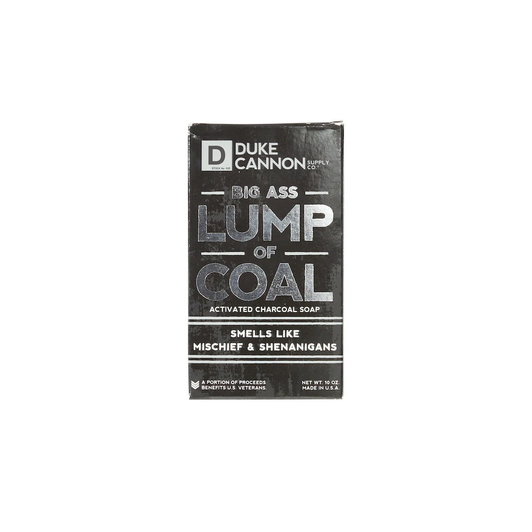 Duke Cannon Big Lump of Coal - Activated Charcoal Soap    