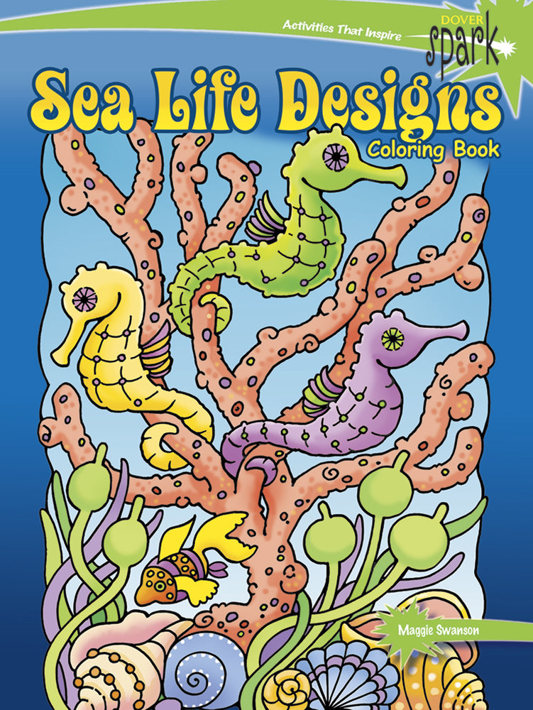 Sea Life Designs - SPARK Coloring Book    