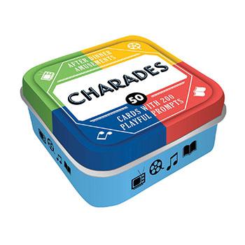 Charades 50 Cards with 200 Playful Prompts    