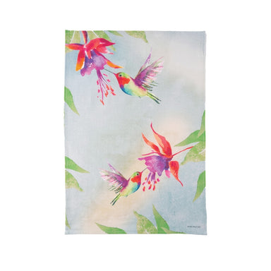 Hummingbird - Printed Flour Sack Kitchen Towel    