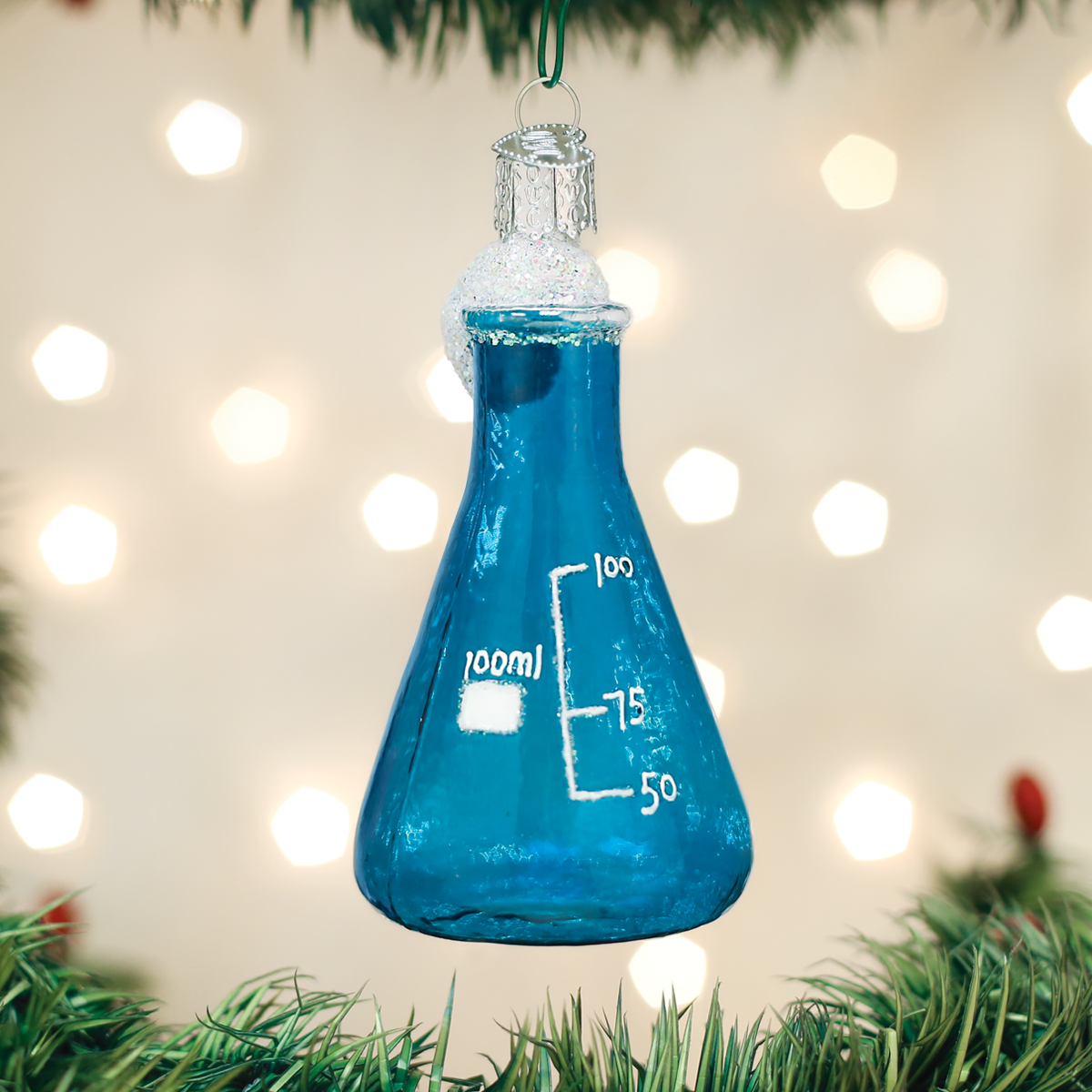 Old World Christmas - Science Beaker Ornament    