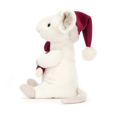 Jellycat Merry Mouse - Candy Cane    