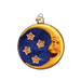 Old World Christmas - Owl In Moon Ornament    