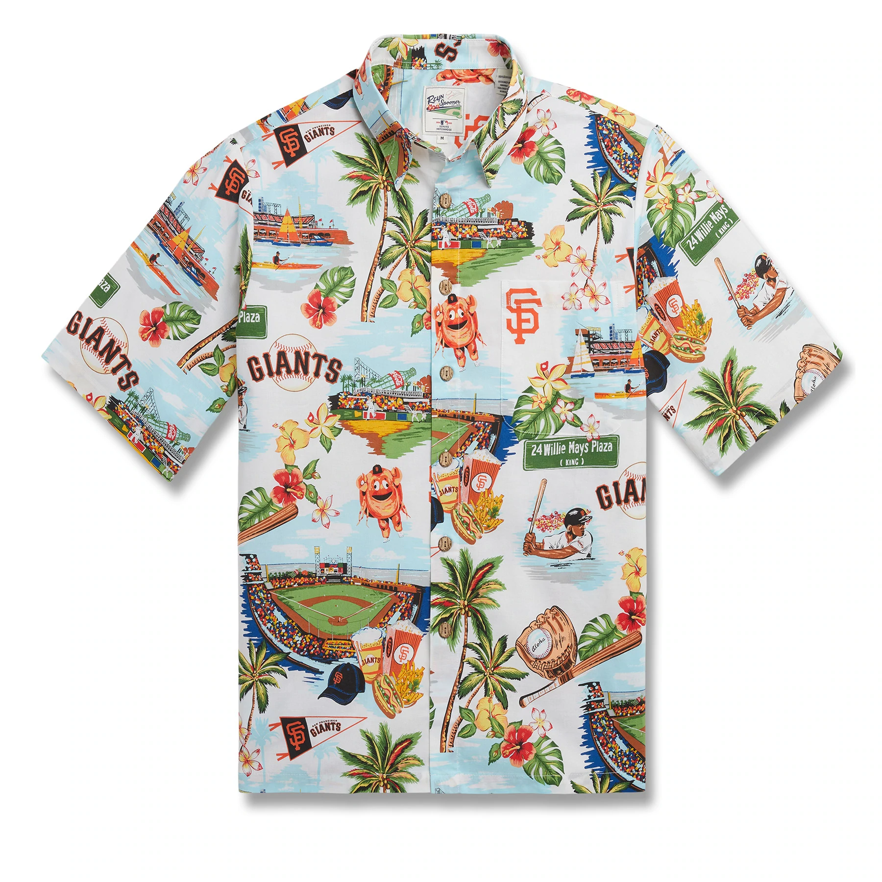 MLB Baseball San Francisco Giants Parrot Hawaiian Shirt - Family