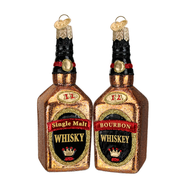 Old World Christmas - Whiskey Bottle Ornament    