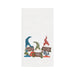 Grateful Thankful Blessed Gnome Trio Waffle Weave Kitchen Towel    