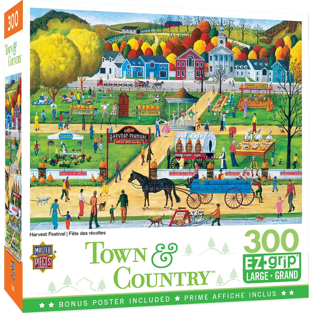 Harvest Festival 300 Piece Large Format Puzzle    