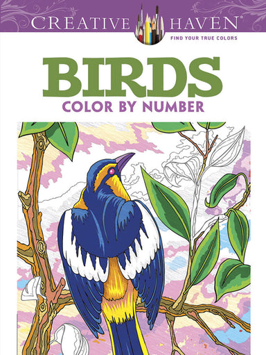 Birds - Creative Haven Color By Number    