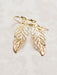 Holly Yashi Plume Earrings - Gold    