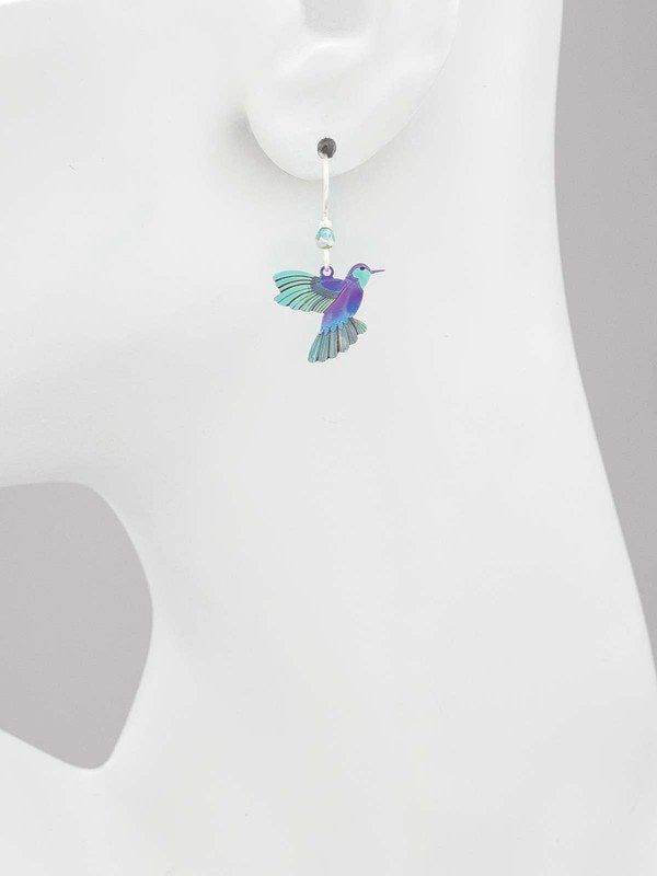 Holly Yashi Picaflor Earrings - Blue Radiance    