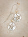 Holly Yashi Sand Dollar Earrings - Silver    