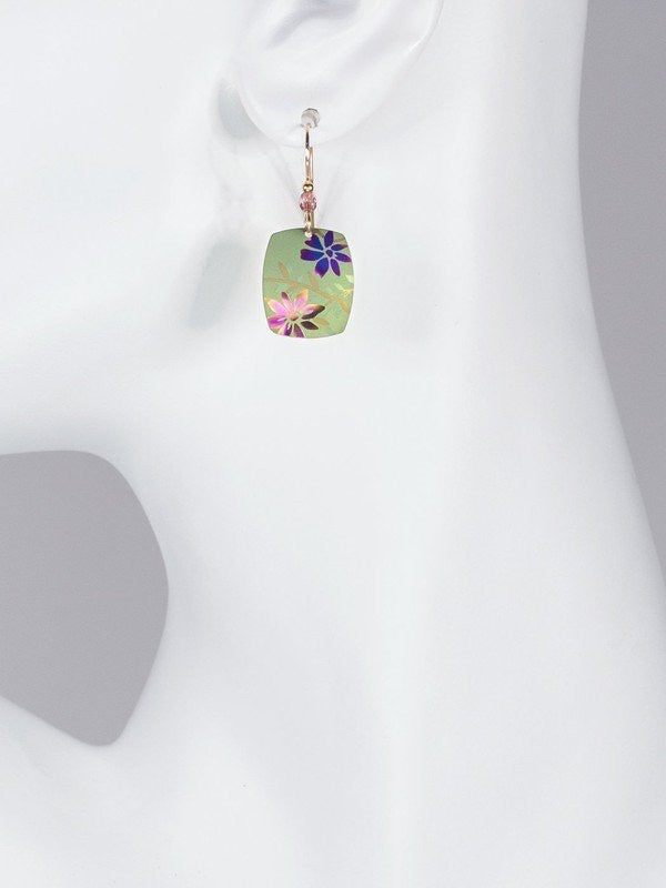 Holly Yashi Meadow Earrings - Purple    