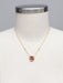 Holly Yashi Garden Pansy Pendant Necklace - Champagne    