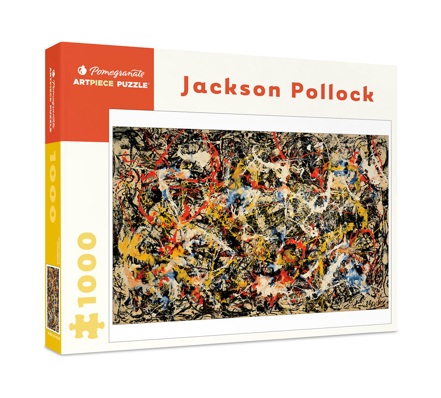 Convergence - Jackson Pollock 1000 Piece Puzzle    