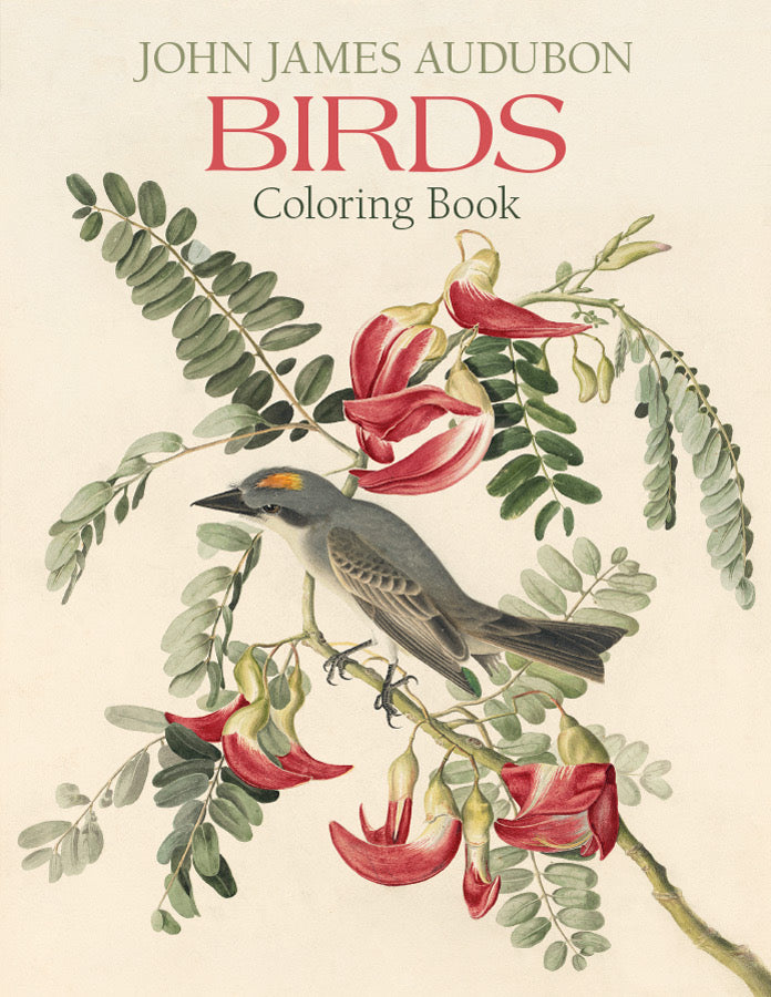 John James Audubon Birds Coloring Book    