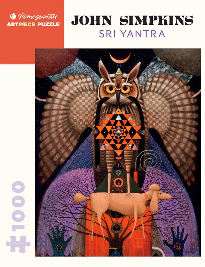 Sri Yantra - 1000 Piece John Simpkins Puzzle    