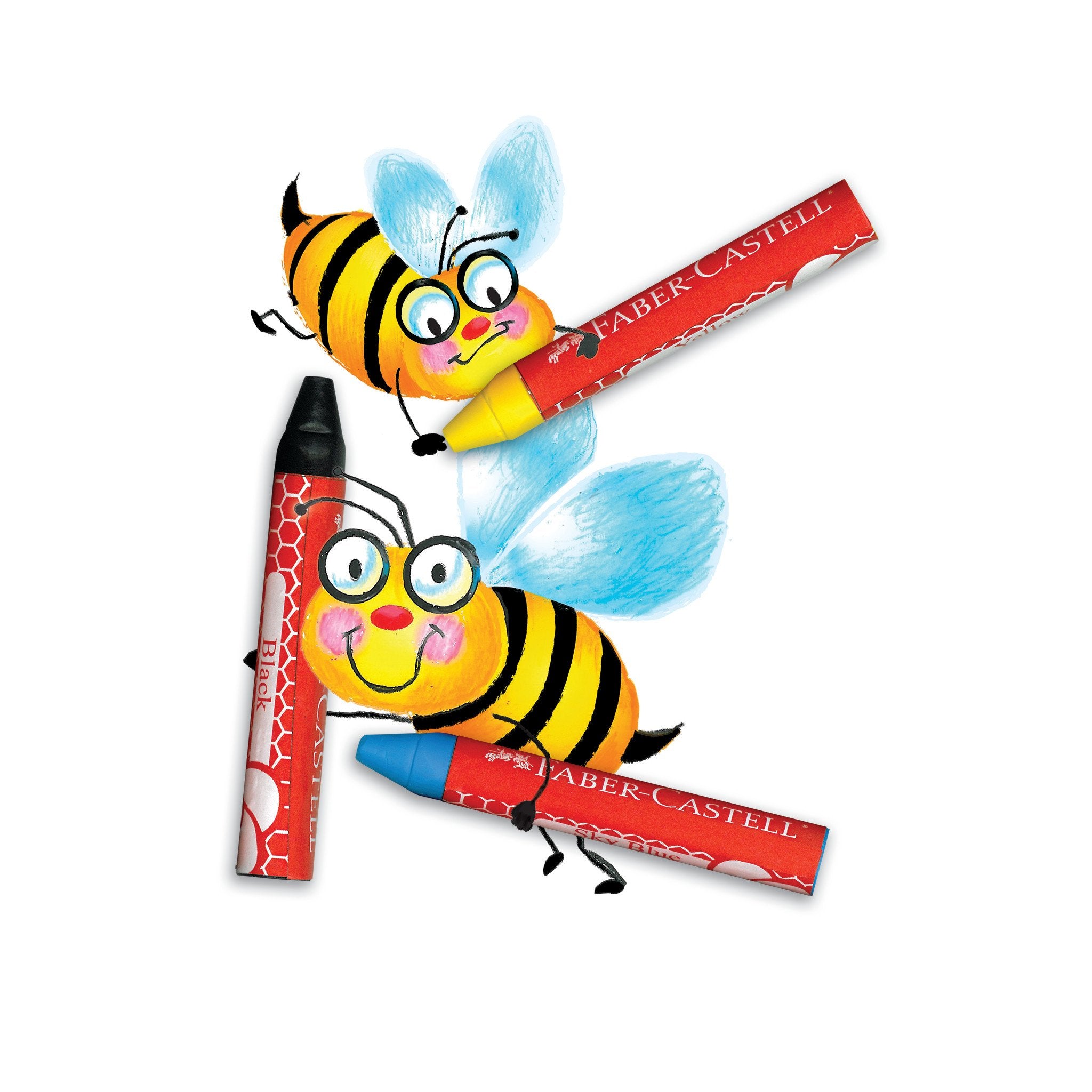 12 Brilliant Beeswax Crayons    
