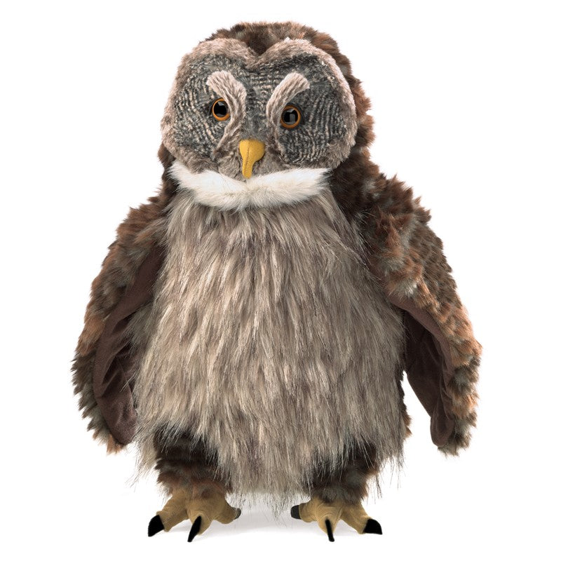 Folkmanis Puppet - Hooting Owl    