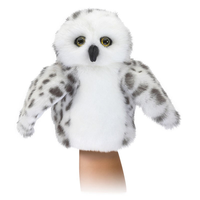 Folkmanis Puppet - Little Snowy Owl    