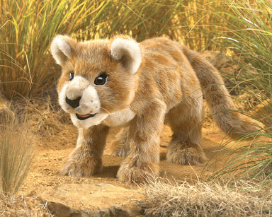 Folkmanis Puppet - African Lion Cub    