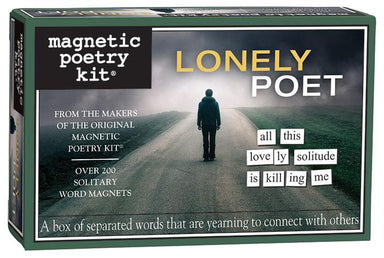 Magnetic Poetry - Lonely Poet    