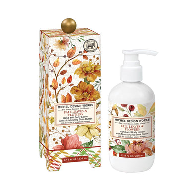 Fall Leaves & Flowers Hand and Body Lotion    
