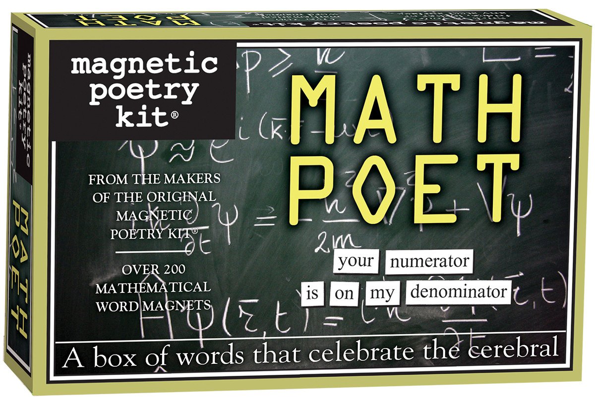 Magnetic Poetry - Math Poet    