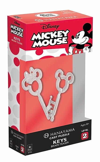 Mickey-Minnie Key Hanayama Puzzle - Level 2    