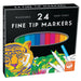 24 Fine Tip Markers    