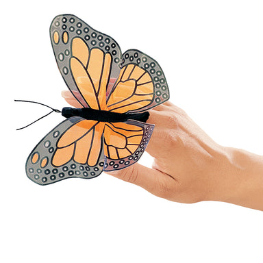 Folkmanis Finger Puppet - Mini Monarch Butterfly    