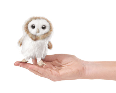 Folkmanis Finger Puppet - Mini Barn Owl    