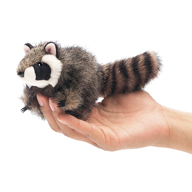 Folkmanis Finger Puppet - Mini Raccoon    