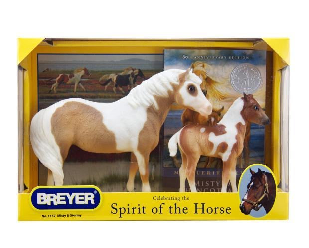 Breyer Traditional Series - Misty of Chincoteague Horse, Foal and Book Set    