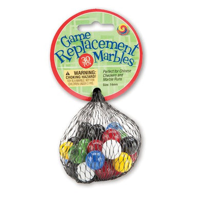 Bag of Marbles 14mm 30 Piece Game Replacement    